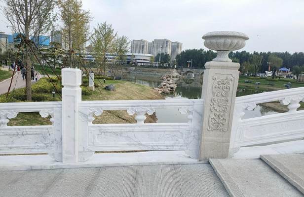 宜兰县大连河道石栏杆来图定制